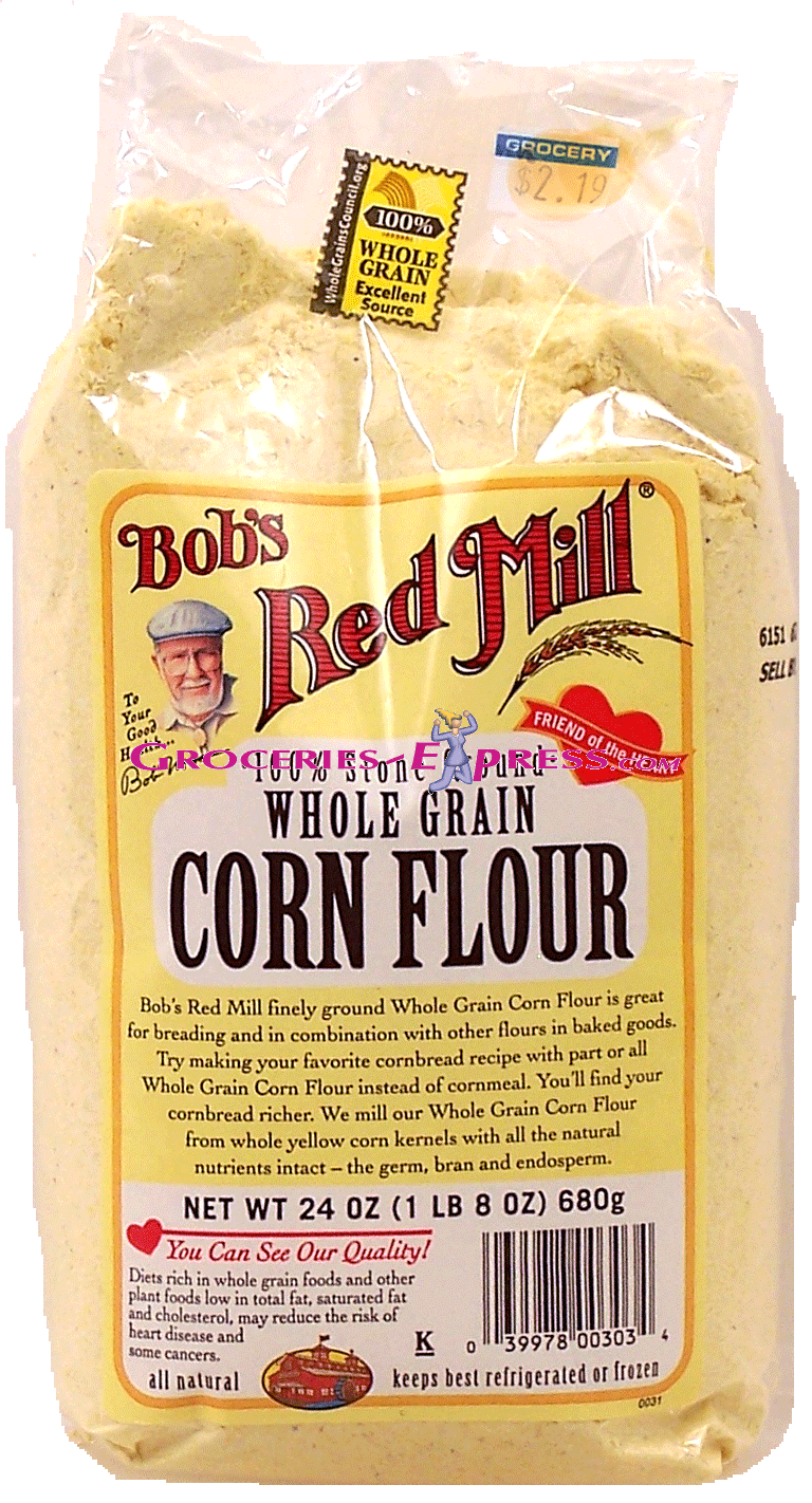 Bob's Red Mill  corn flour, whole grain Full-Size Picture